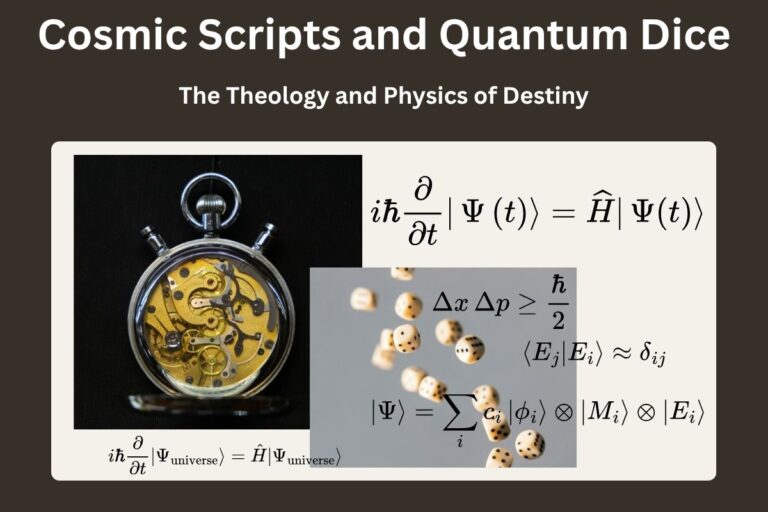 Cosmic Scripts and Quantum Dice: The Theology and Physics of Destiny