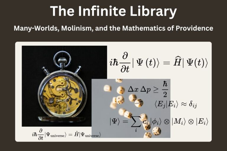 The Infinite Library: Many-Worlds, Molinism, and the Mathematics of Providence